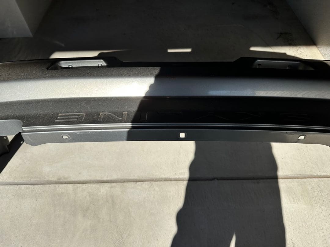 【直接引取】bnr34 リアバンパー　シルバー