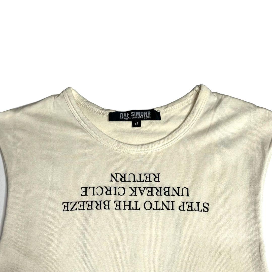 04SS RAF SIMONS ラフシモンズ ノースリーブ タンクトップ 宗教期