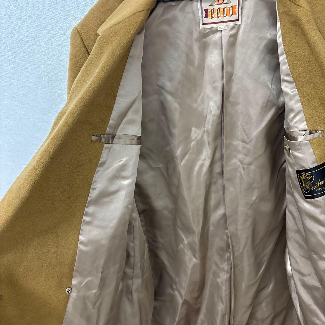 BARACUTA バラクータカシミヤ100％ ロングコート