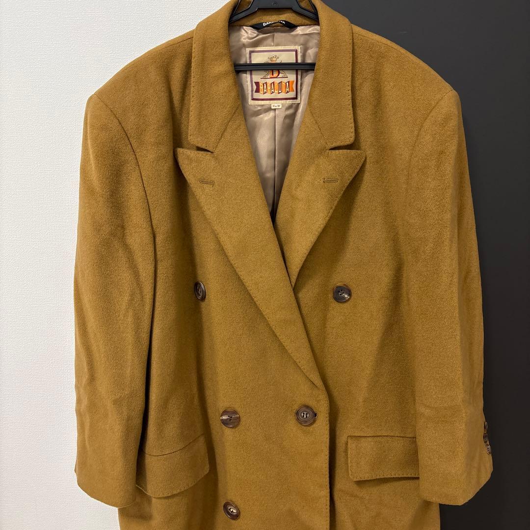 BARACUTA バラクータカシミヤ100％ ロングコート