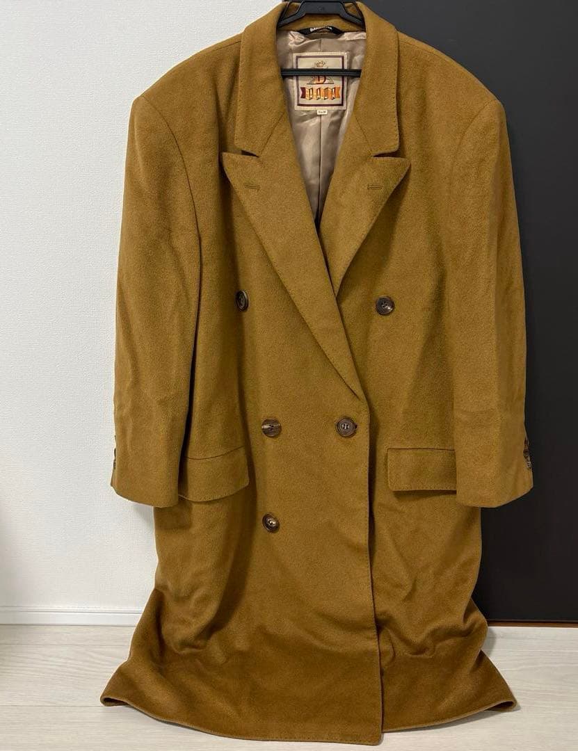 BARACUTA バラクータカシミヤ100％ ロングコート