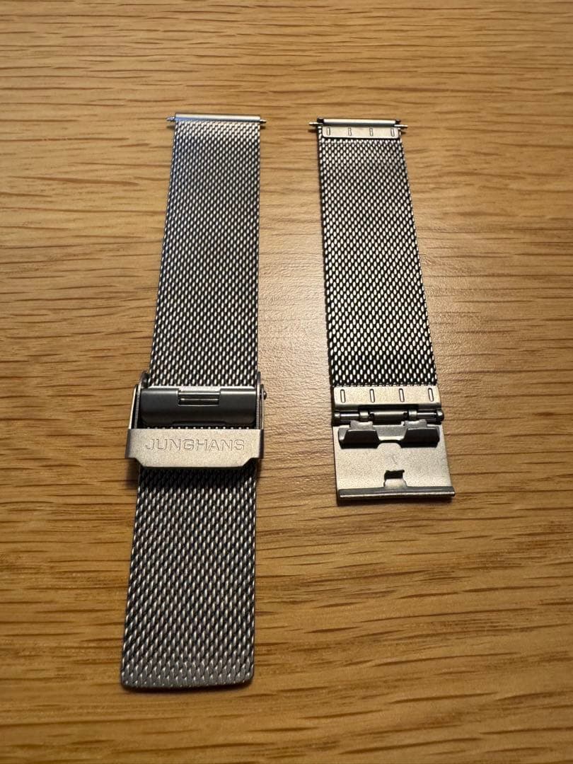 JUNGHANS マックスビル用 【純正】 替ベルト 20mm チタンバンド