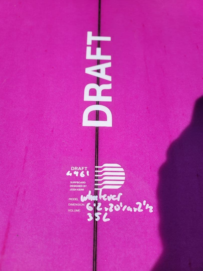6'2 DRAFT ドラフト　Whatever　ワットエバー ミッドレングス
