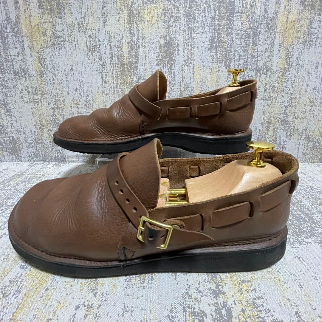 ★大人気★オーロラシューズ ミドルイングリッシュ【26】ブラウン 美品