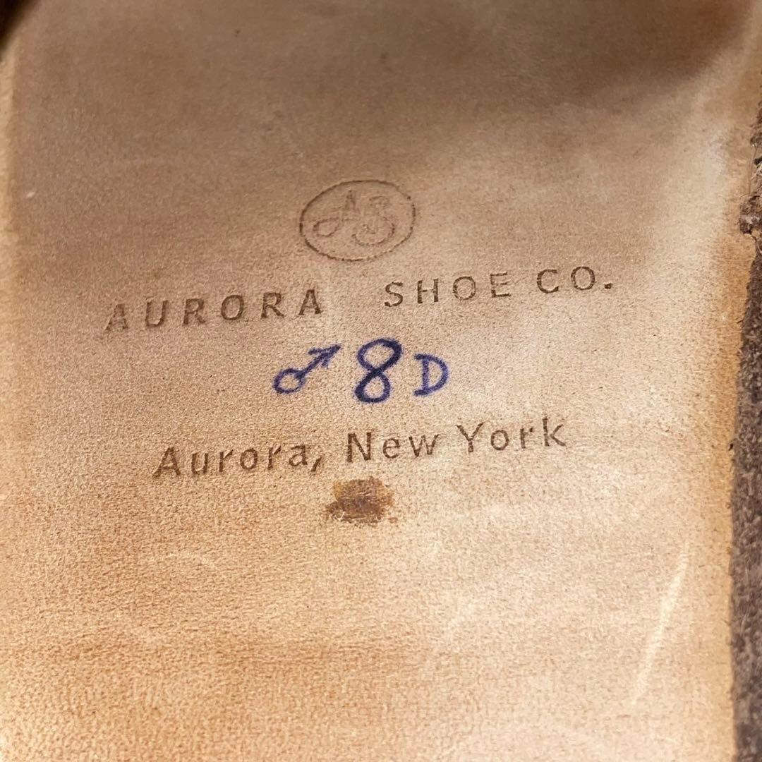 ★大人気★オーロラシューズ ミドルイングリッシュ【26】ブラウン 美品