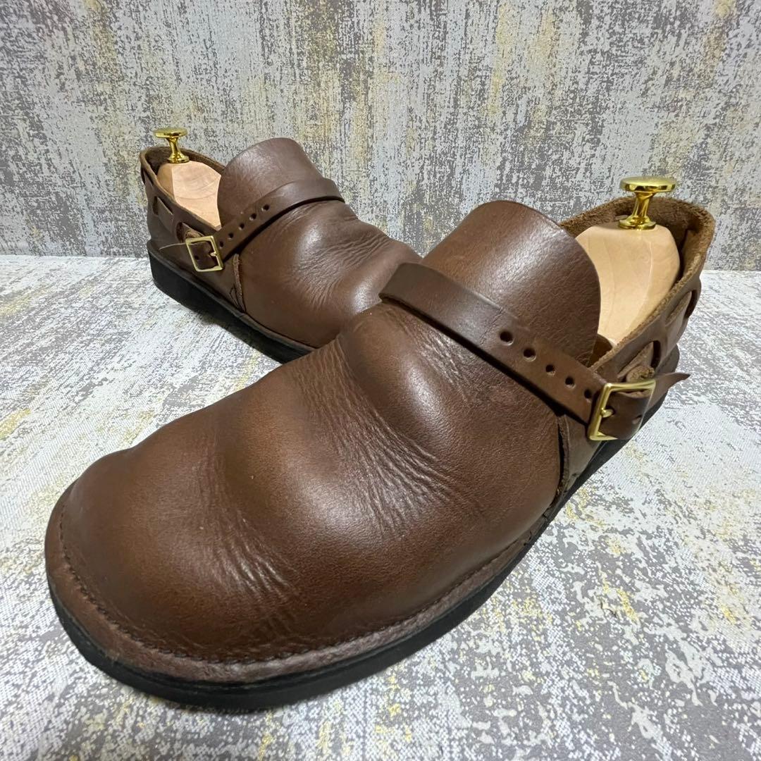 ★大人気★オーロラシューズ ミドルイングリッシュ【26】ブラウン 美品