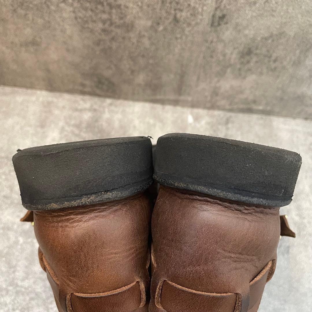 ★大人気★オーロラシューズ ミドルイングリッシュ【26】ブラウン 美品