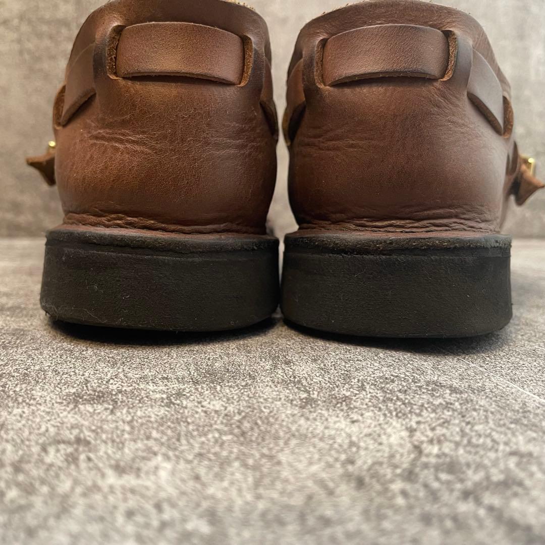 ★大人気★オーロラシューズ ミドルイングリッシュ【26】ブラウン 美品