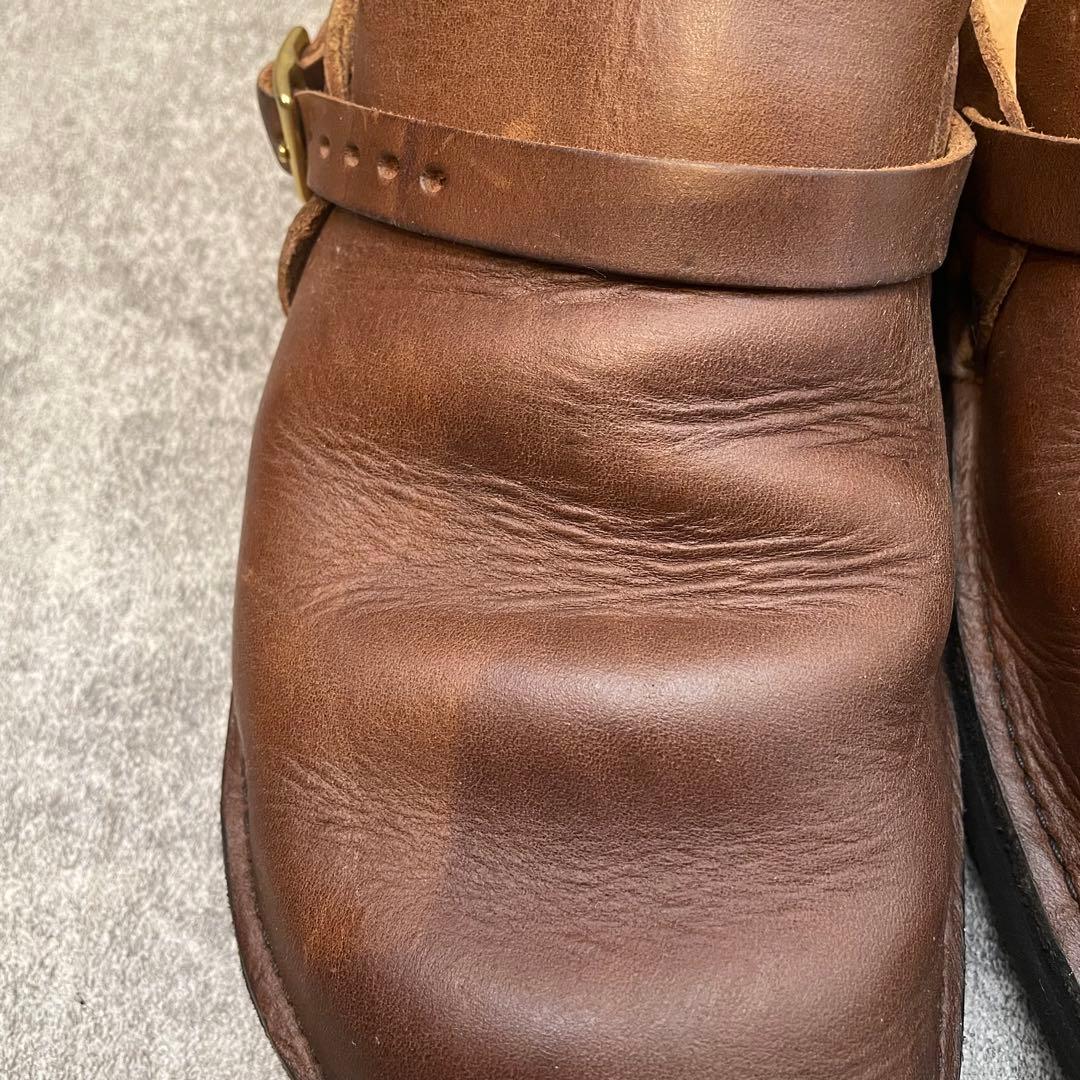 ★大人気★オーロラシューズ ミドルイングリッシュ【26】ブラウン 美品