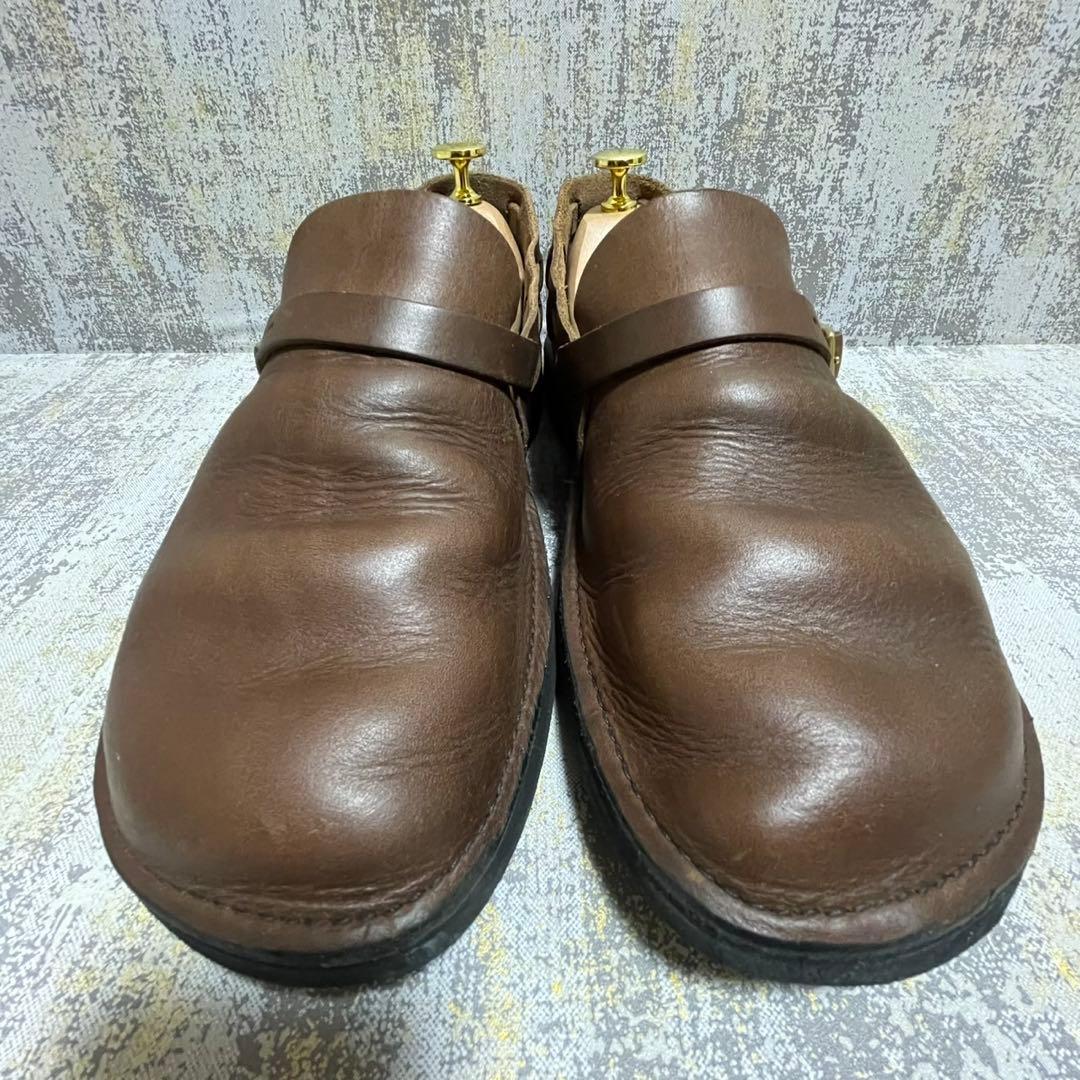 ★大人気★オーロラシューズ ミドルイングリッシュ【26】ブラウン 美品