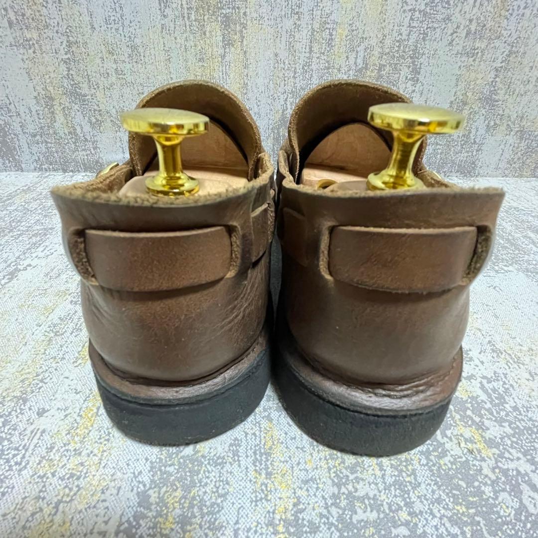 ★大人気★オーロラシューズ ミドルイングリッシュ【26】ブラウン 美品