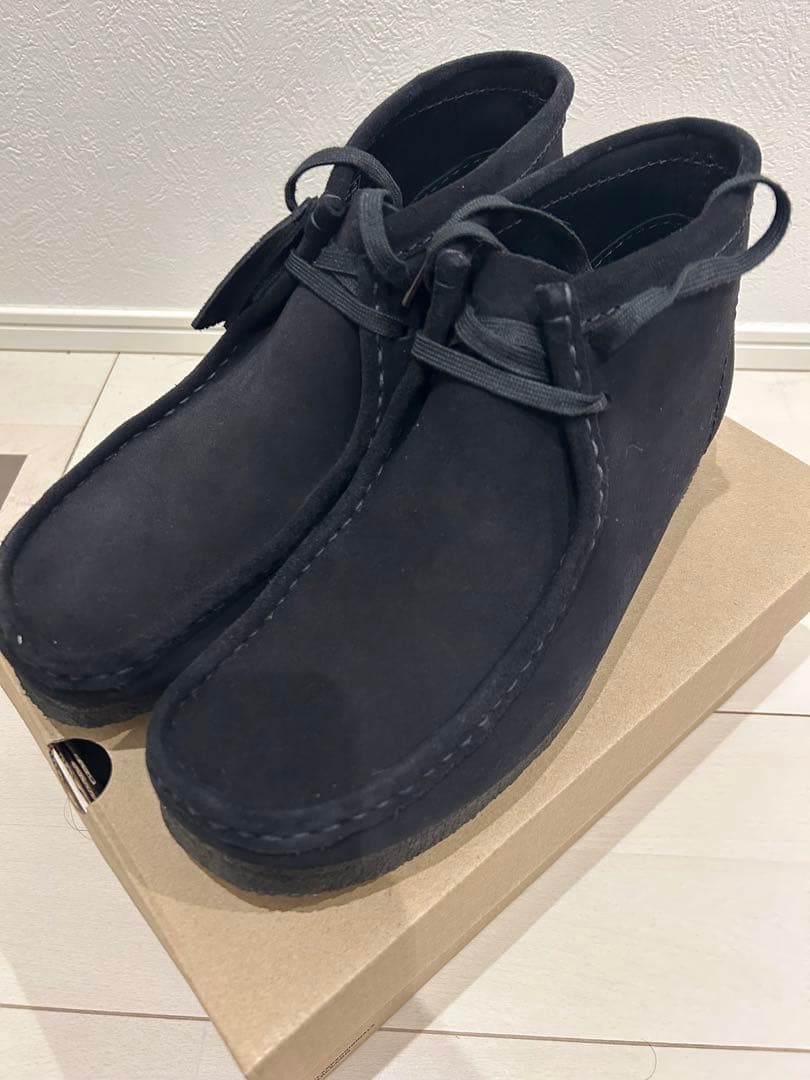 1／21まで掲載！CLARKS ワラビーboot 28cm