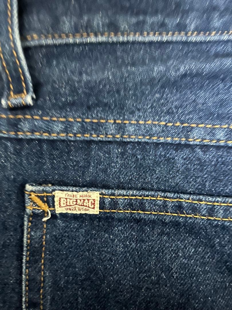 【美品】ビンテージ BIG MAC ビッグマック デニム ペインターパンツ