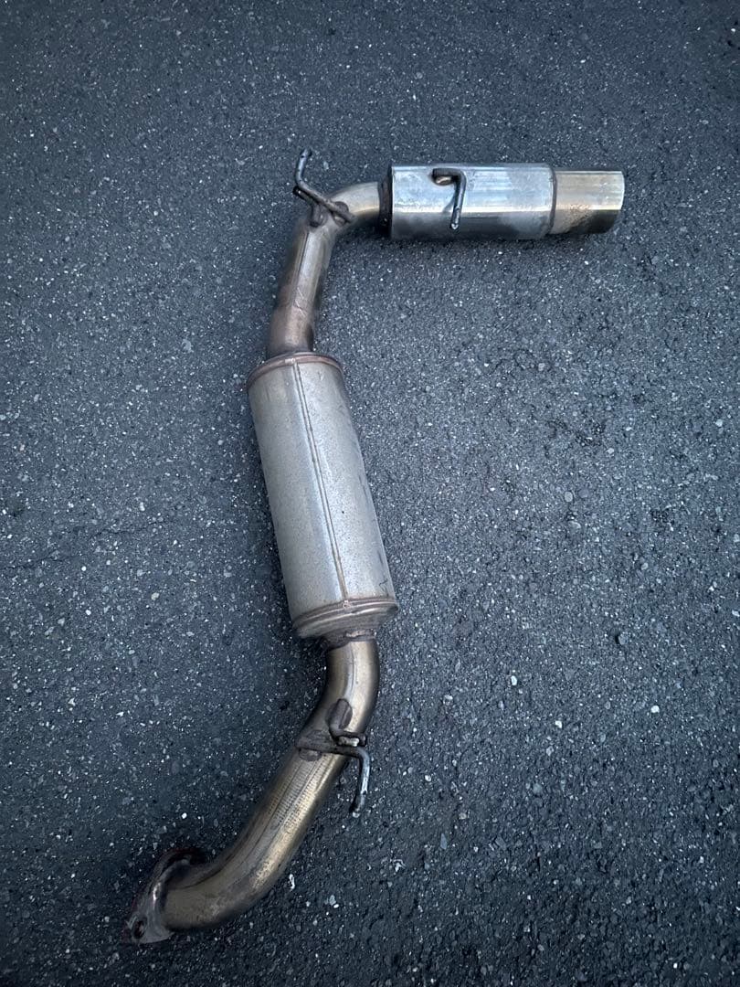 zn6、zc6メーカー不明砲弾マフラー　前期型に使用