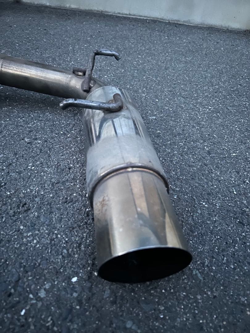 zn6、zc6メーカー不明砲弾マフラー　前期型に使用