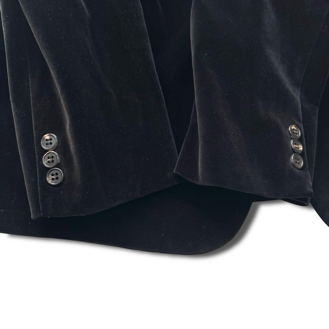 美品 ブルックス ブラザーズ ベロア テーラード ジャケット 44 大きいサイズ