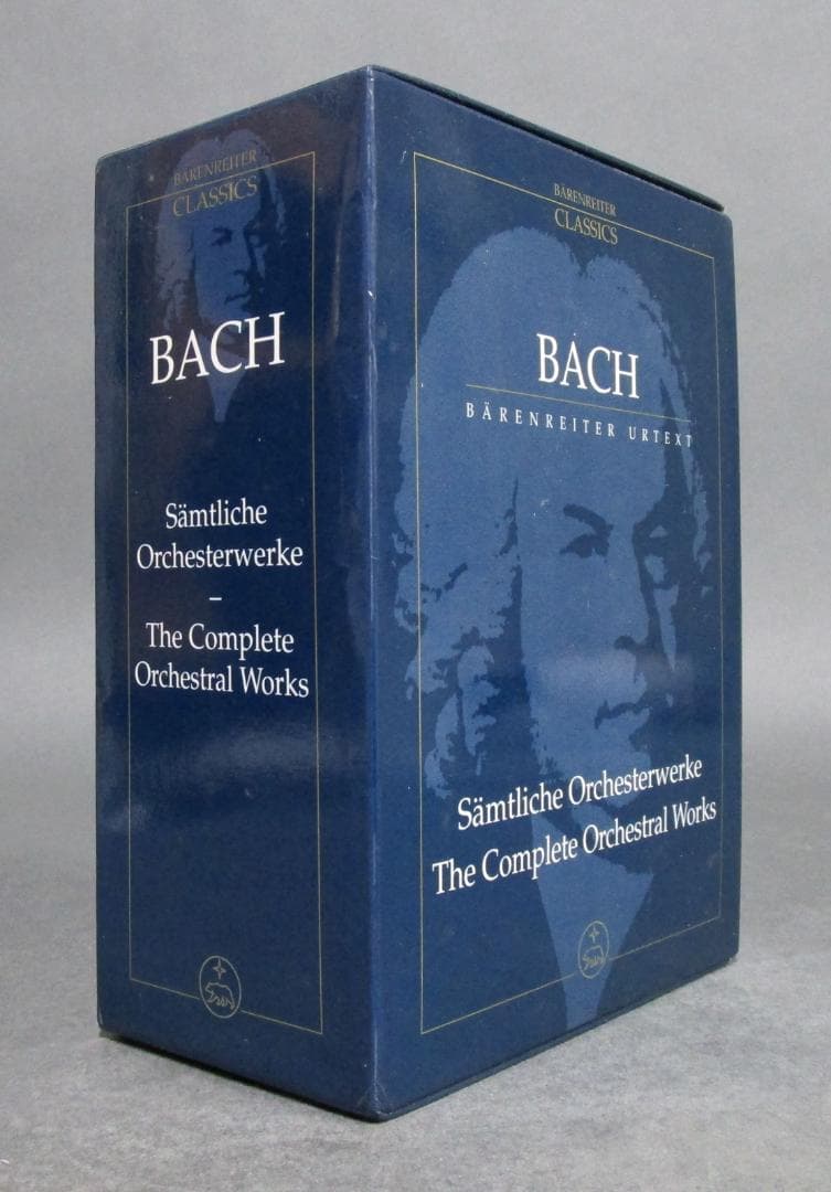 輸入楽譜本［バッハ BACH］管弦楽曲作品集 全2巻