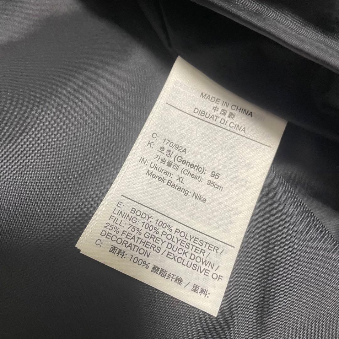 極美品　Nike Therma-Fit ダウンベスト XLサイズ ブラック