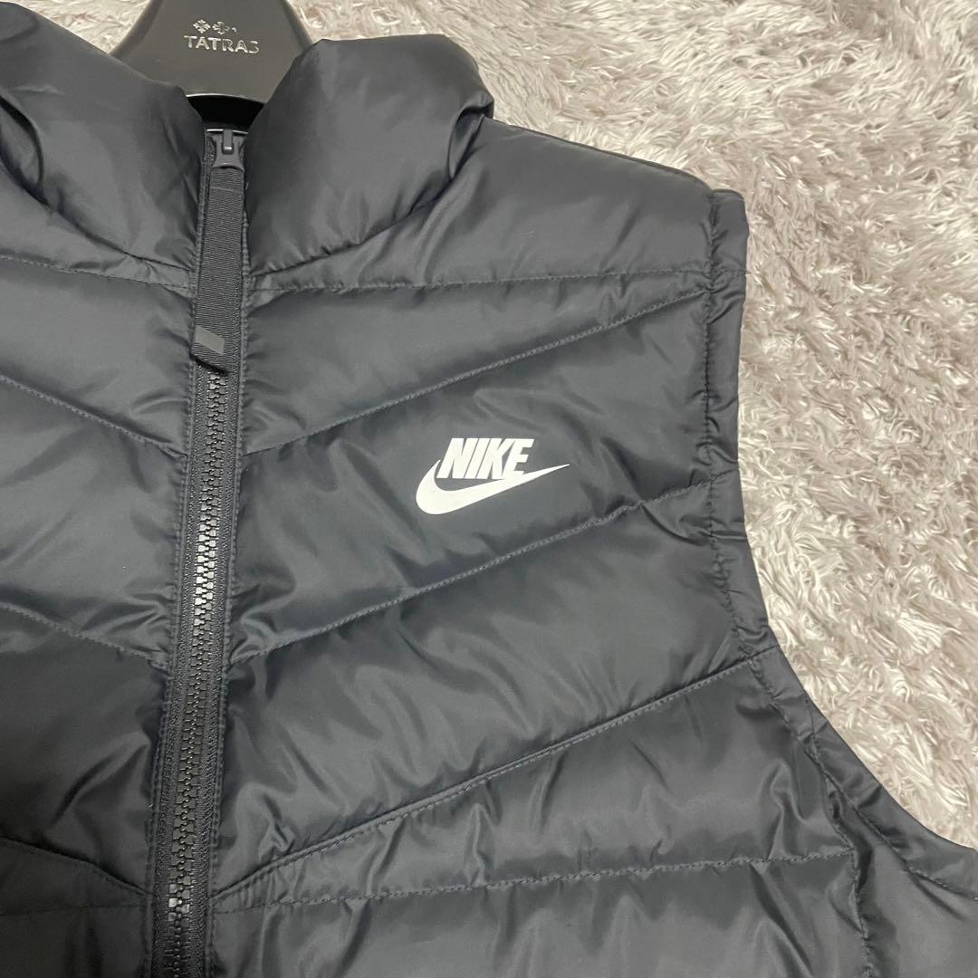 極美品　Nike Therma-Fit ダウンベスト XLサイズ ブラック