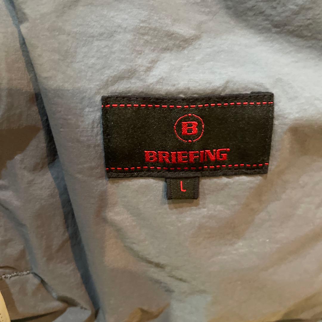 【美品】ブリーフィングゴルフ メンズ ハイブリッドダウンパーカー Lサイズ