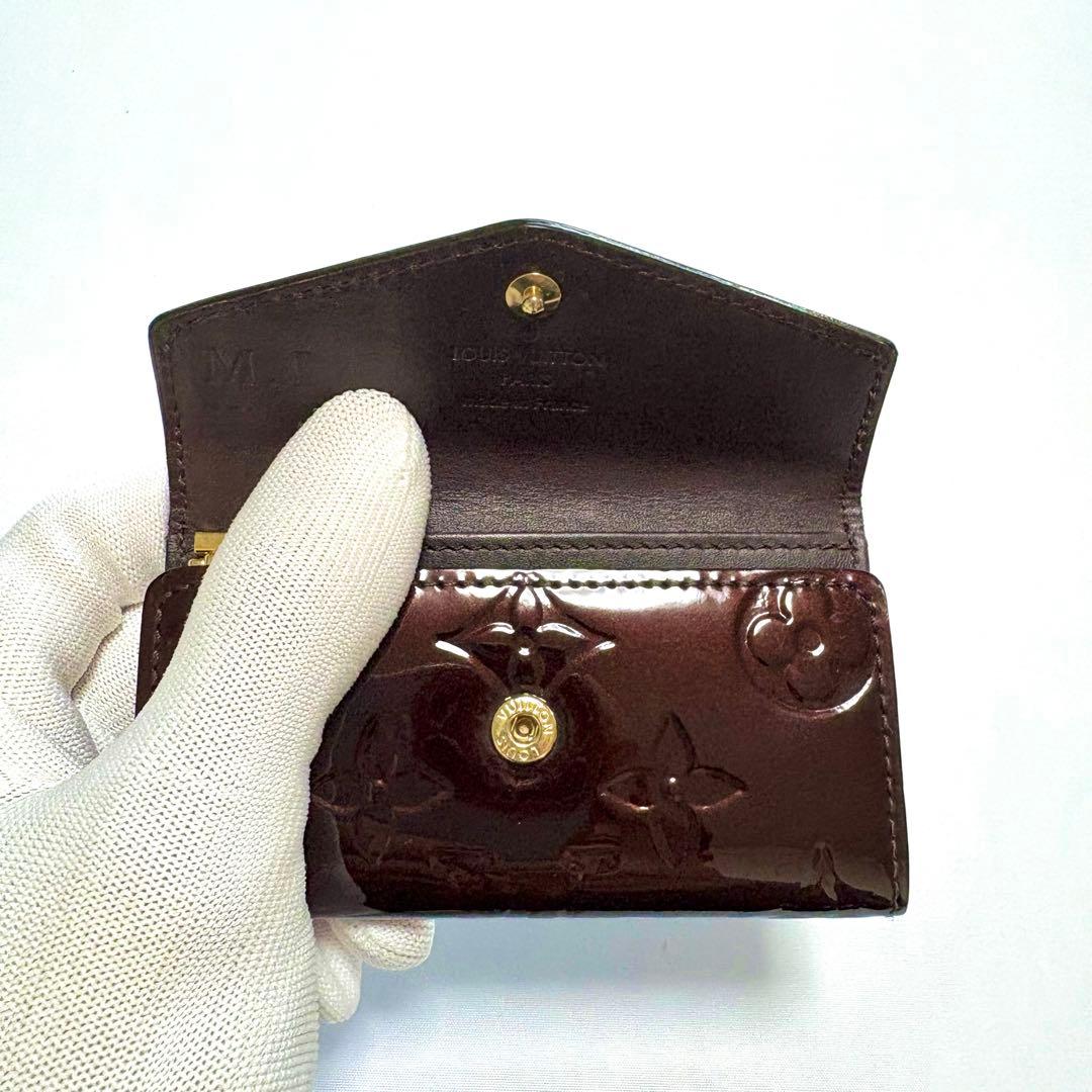 ルイヴィトン モノグラム　ヴェルニ　4連キーケース