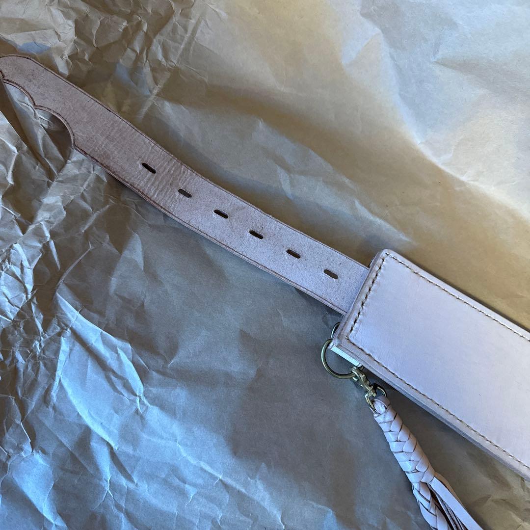 フィッシングベルト　レザークラフト