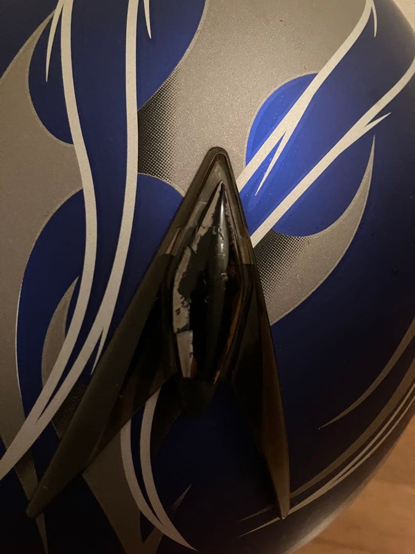 ZENITH ジェットヘルメット MEGA 青