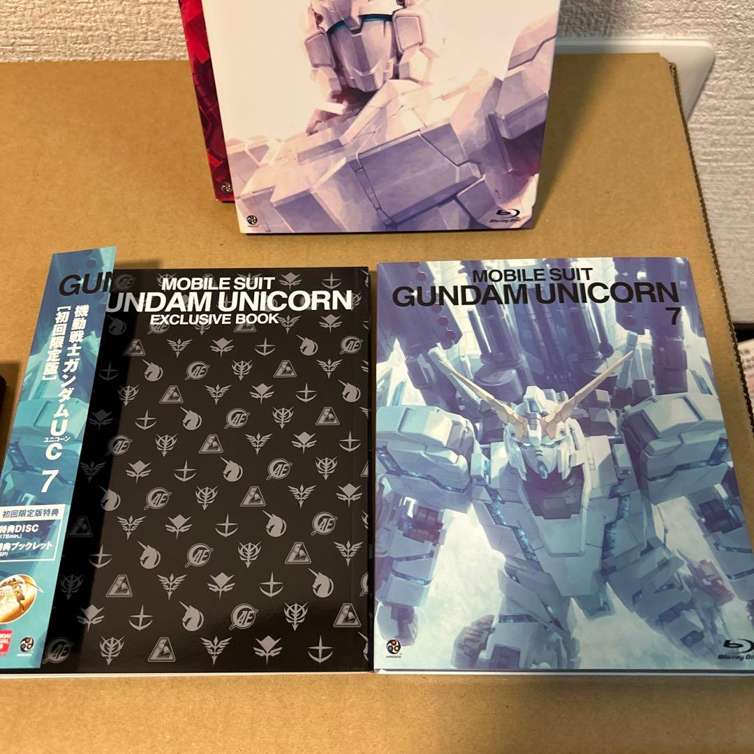 Blu-ray 機動戦士ガンダムUC 初回限定版 全7巻セット