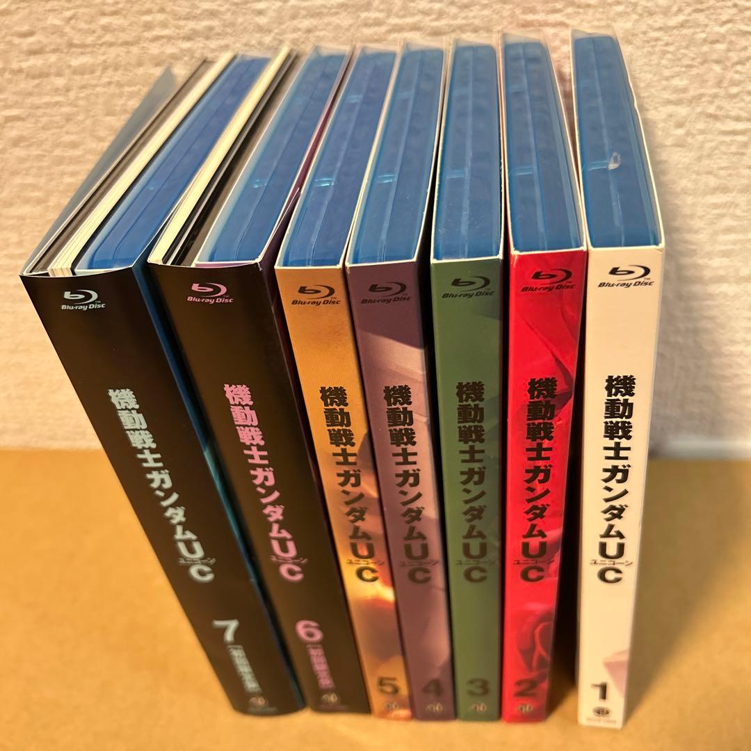 Blu-ray 機動戦士ガンダムUC 初回限定版 全7巻セット