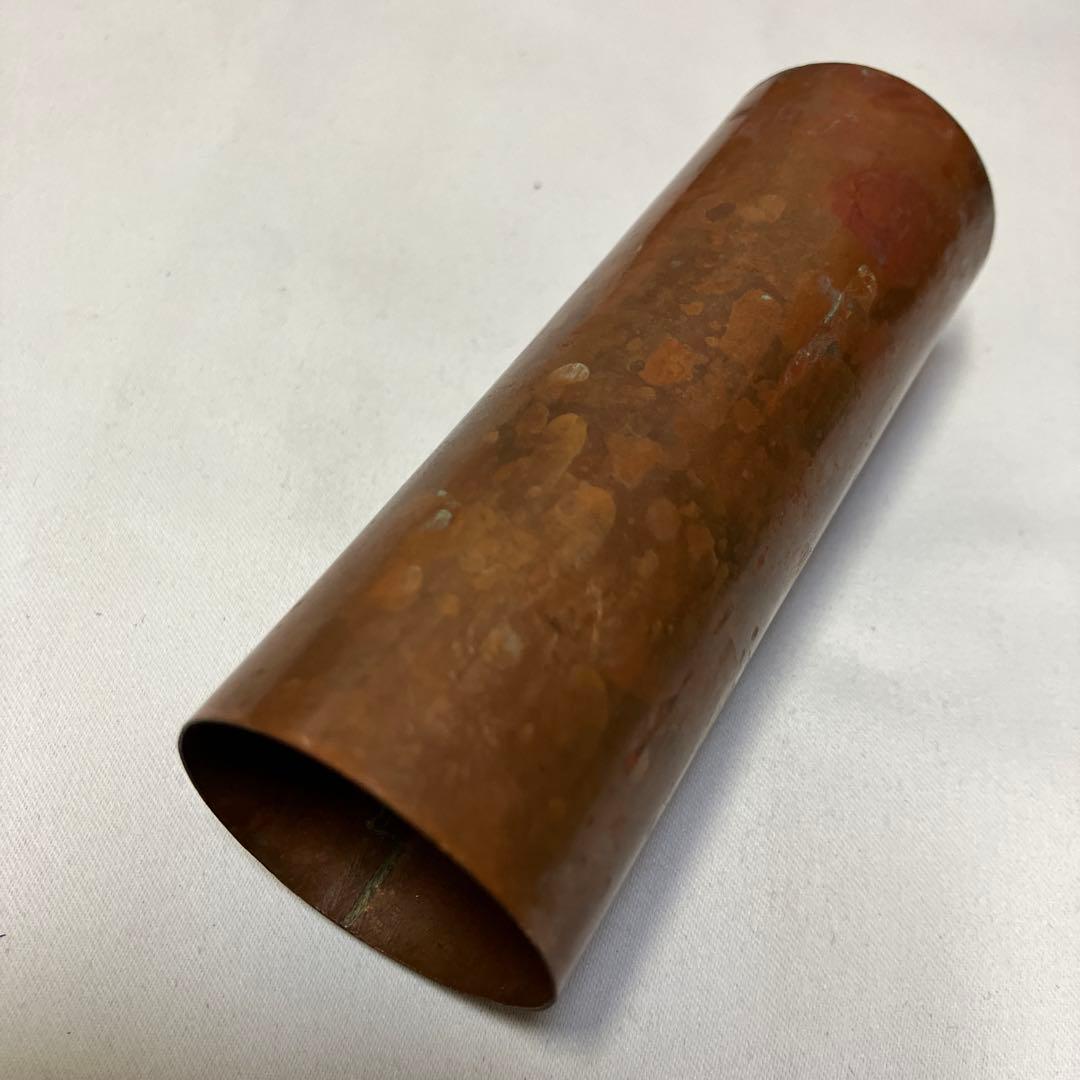 竹尺八花入　宗悦作　花瓶　華道　茶道　利休　掛け花入