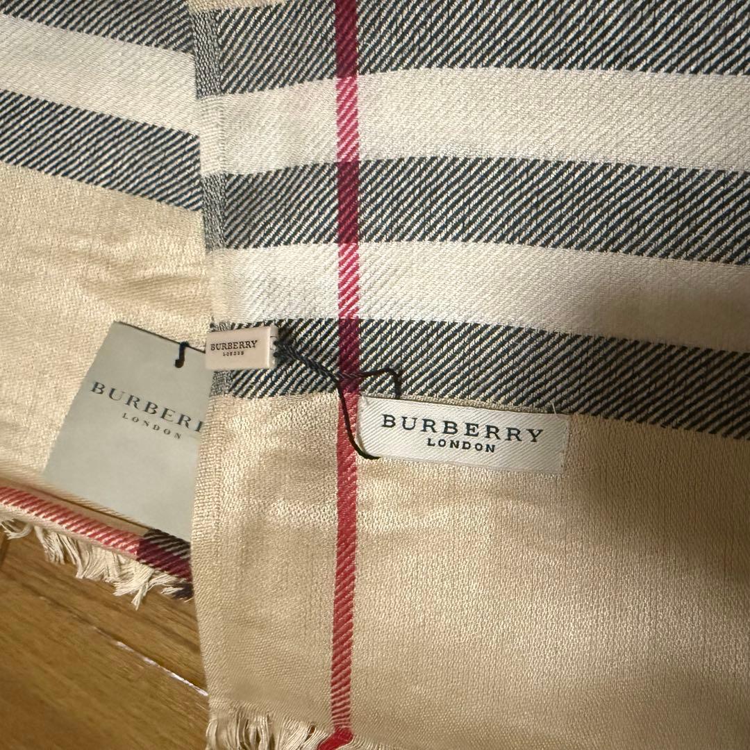 BURBERRY チェック柄 ストール　大判