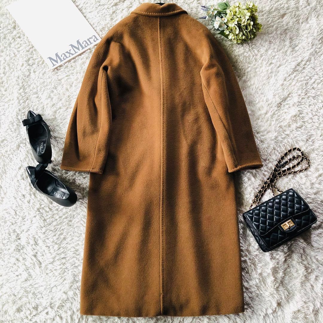 極美品✨マックスマーラ マダムアイコンコート 101801 キャメル 白タグ M