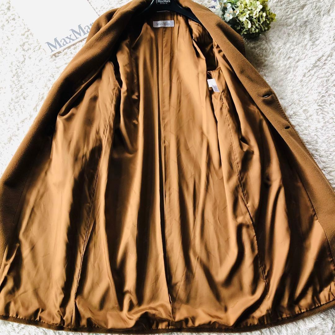 極美品✨マックスマーラ マダムアイコンコート 101801 キャメル 白タグ M
