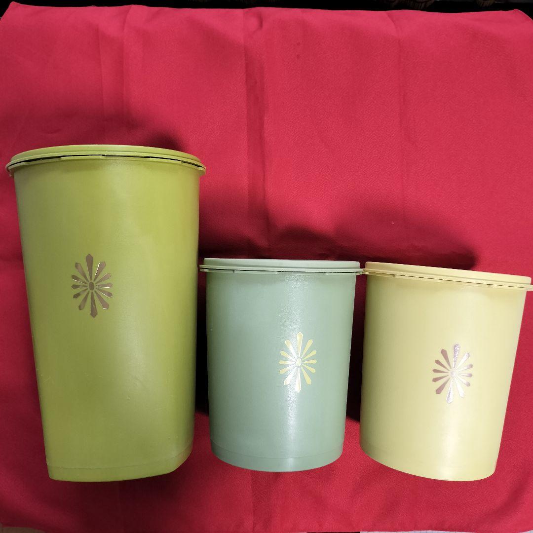 【うー】 【お纏め】タッパーウェア マキシデコレーター 大小セット　5個