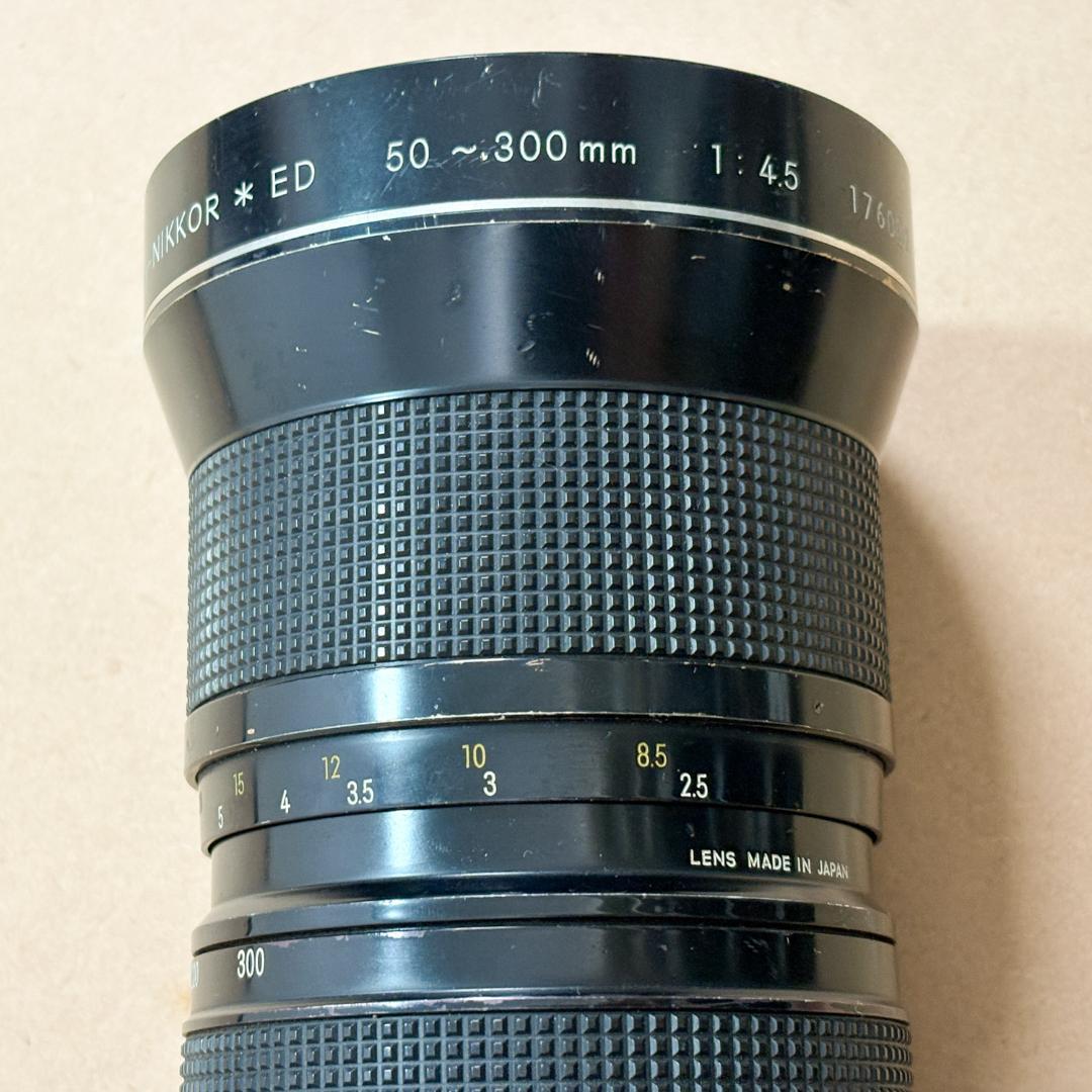 ニコン Ai Nikkor ED 50-300mm F4.5 三脚座付　中古