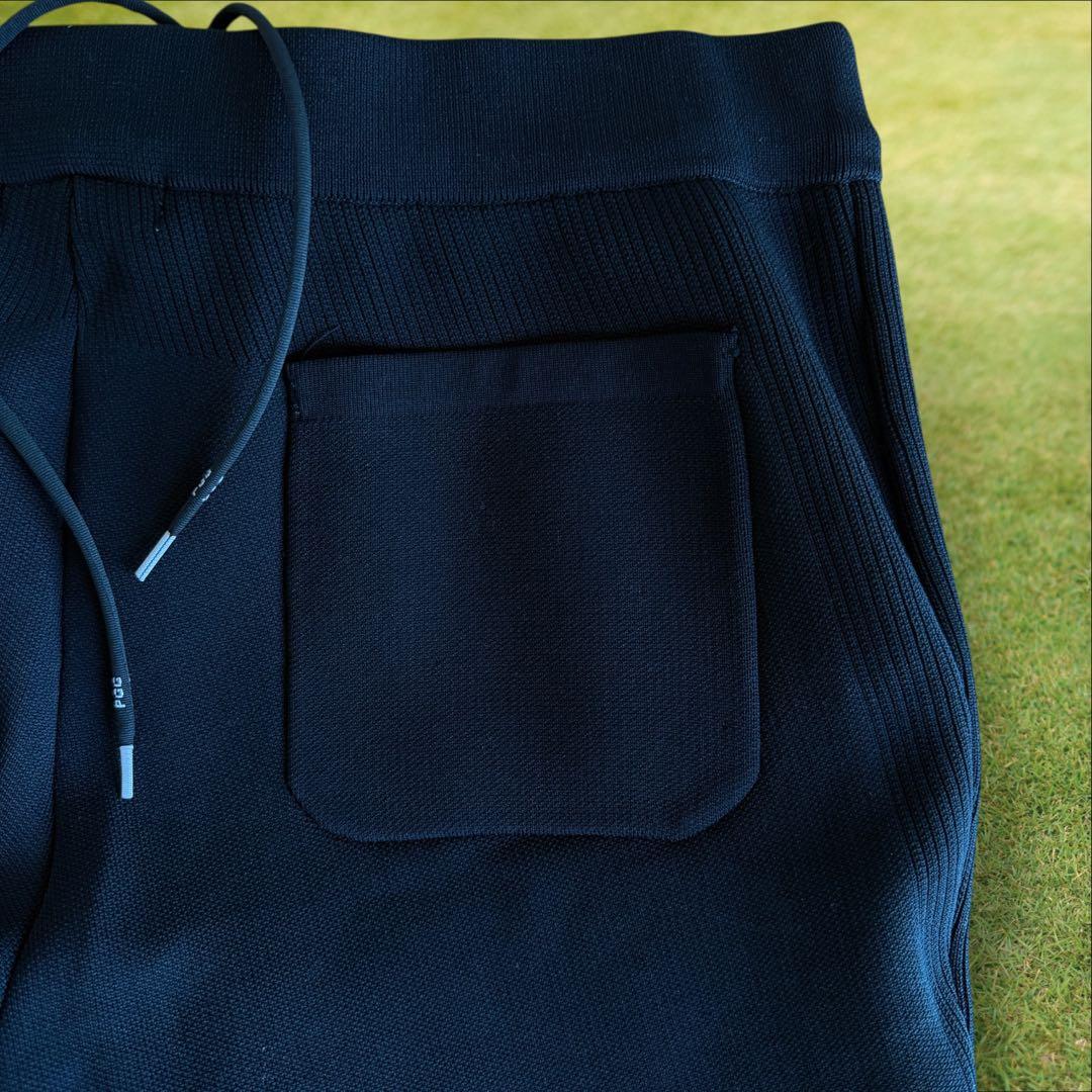 パーリーゲイツ　PGG ジョガーパンツ　XL〜XXL相当 紺　濃紺　ネイビー　6