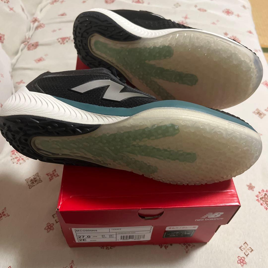 ニューバランス テニスシューズ　27cm Fuelcell 996 V6 オムニ