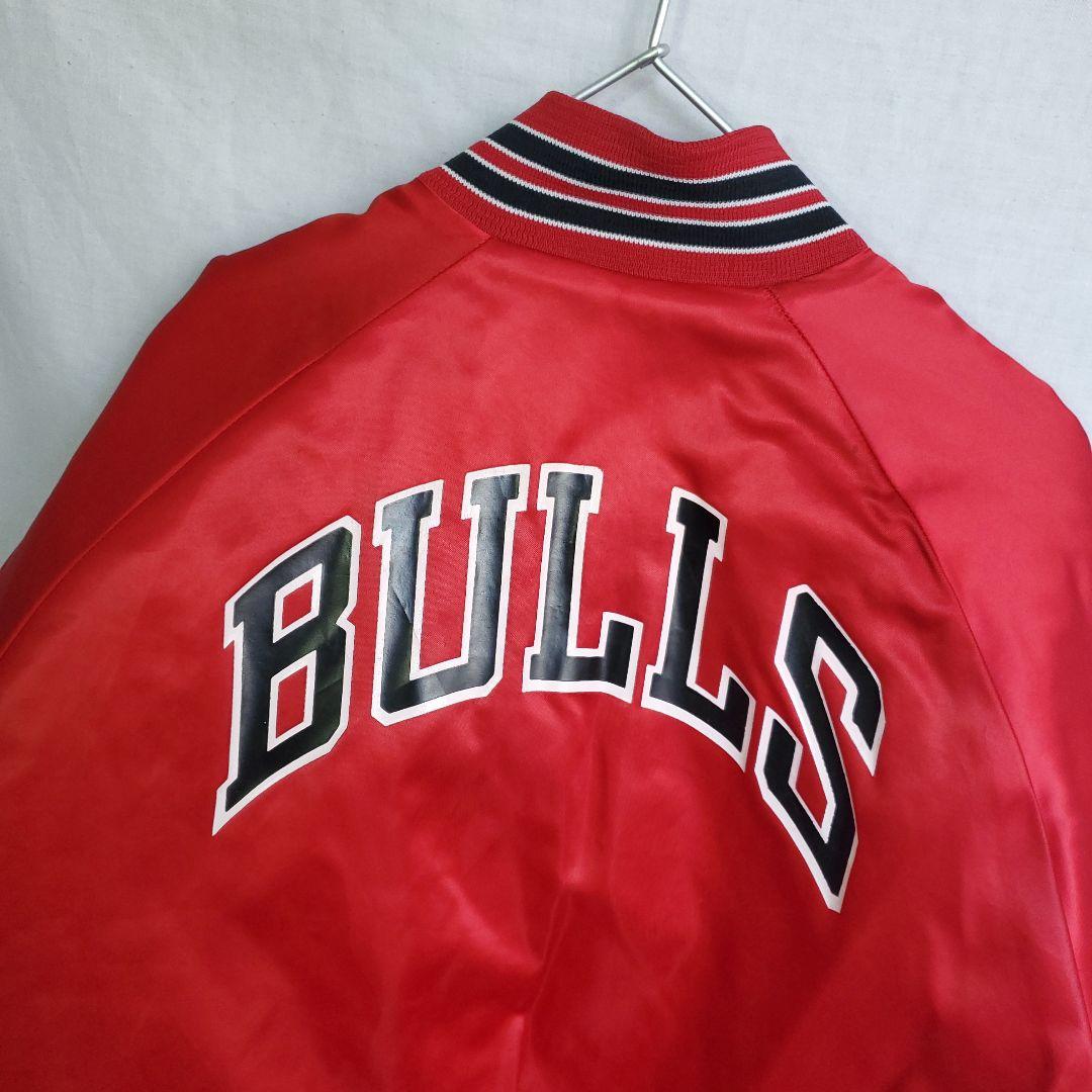 ブルズ BULLS スタジアムジャンパー ジャケット 牛 スタジャン 赤