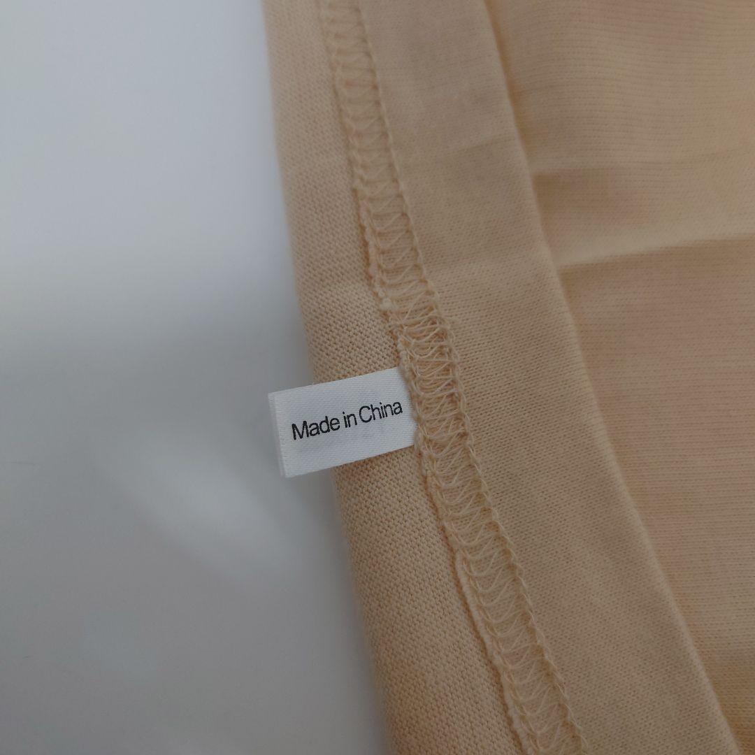 未使用『RE雨宮 長袖Tシャツ ベージュ Lサイズ』