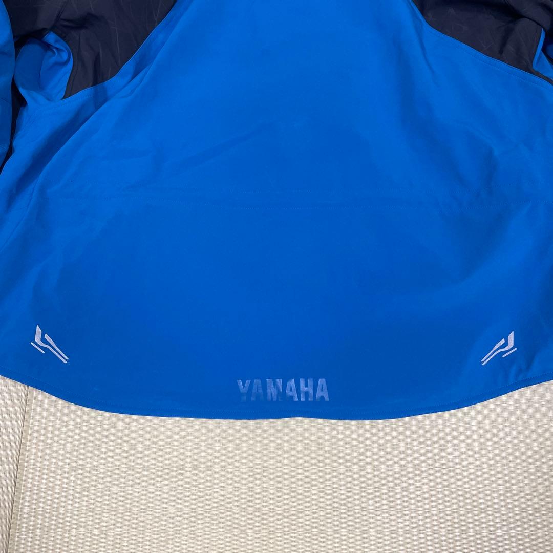 クシタニコラボ、YAMAHA フード付きジャケット 青・黒