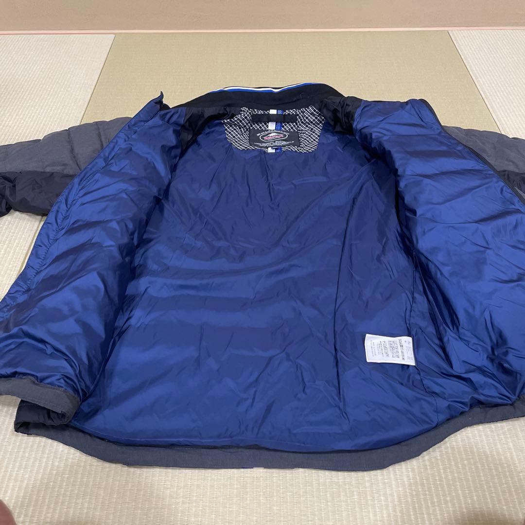 クシタニコラボ、YAMAHA フード付きジャケット 青・黒