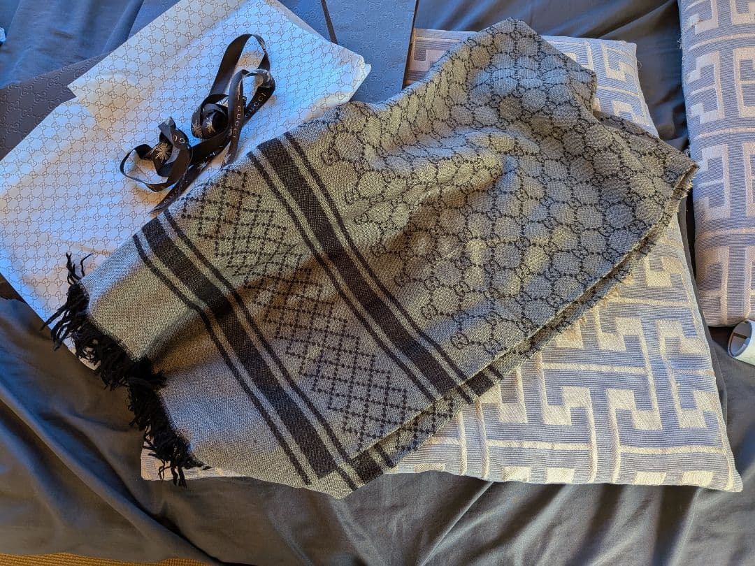 GUCCI GGパターン ストール ショール