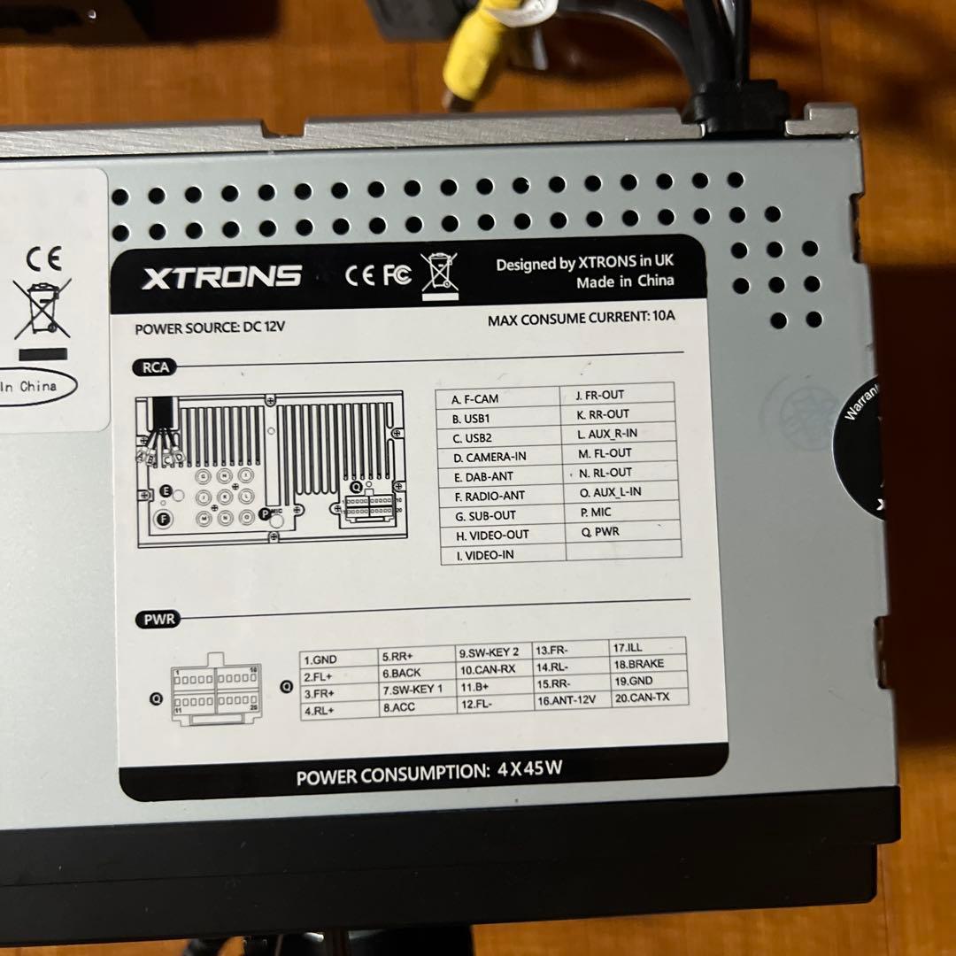 XTRONS TL10S/DL10S フルセグチューナー