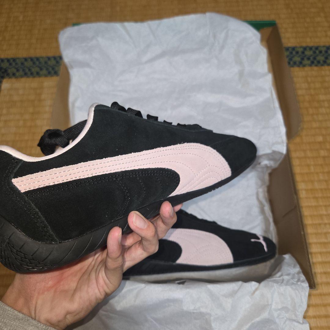PUMA スピードキャット BLACK PINK