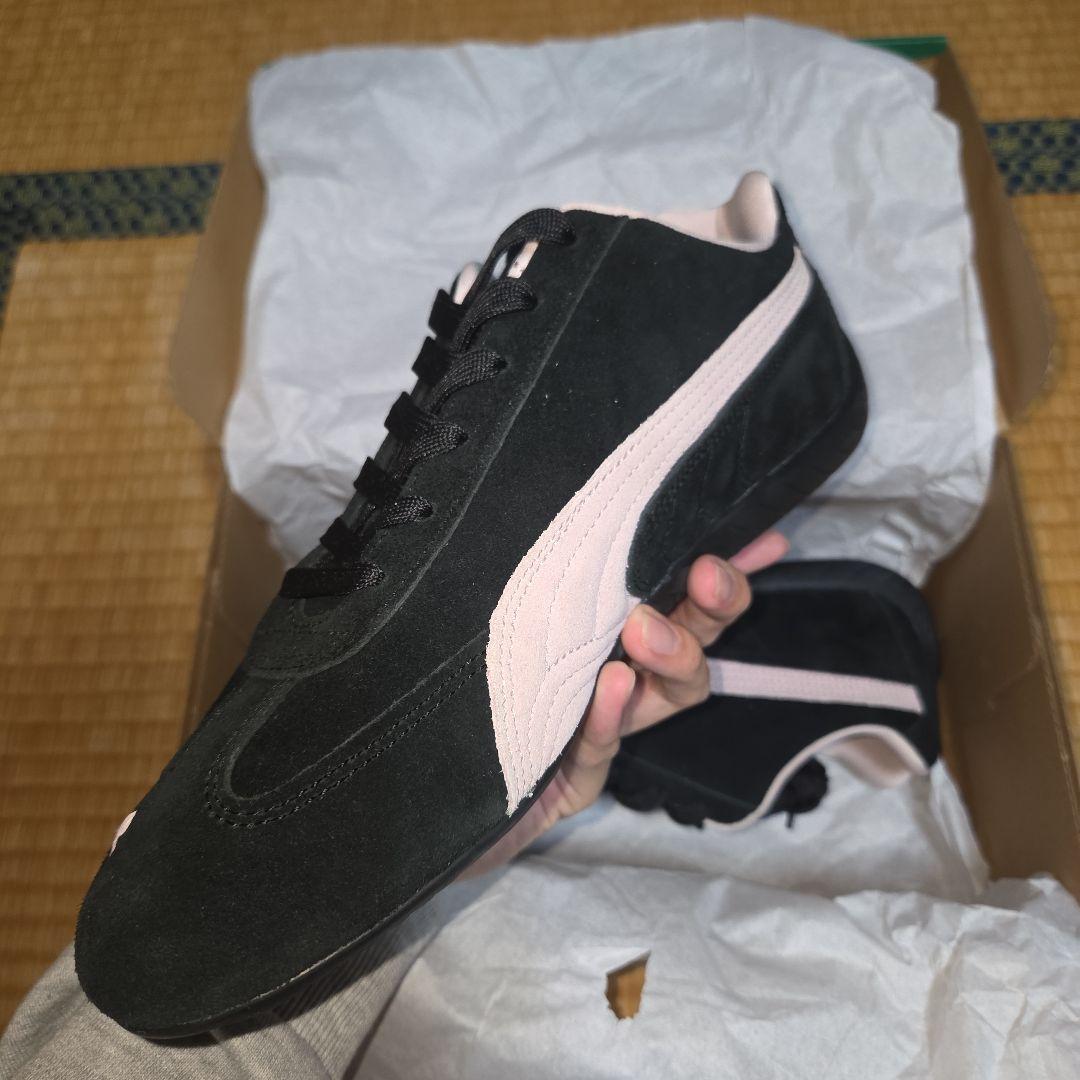 PUMA スピードキャット BLACK PINK