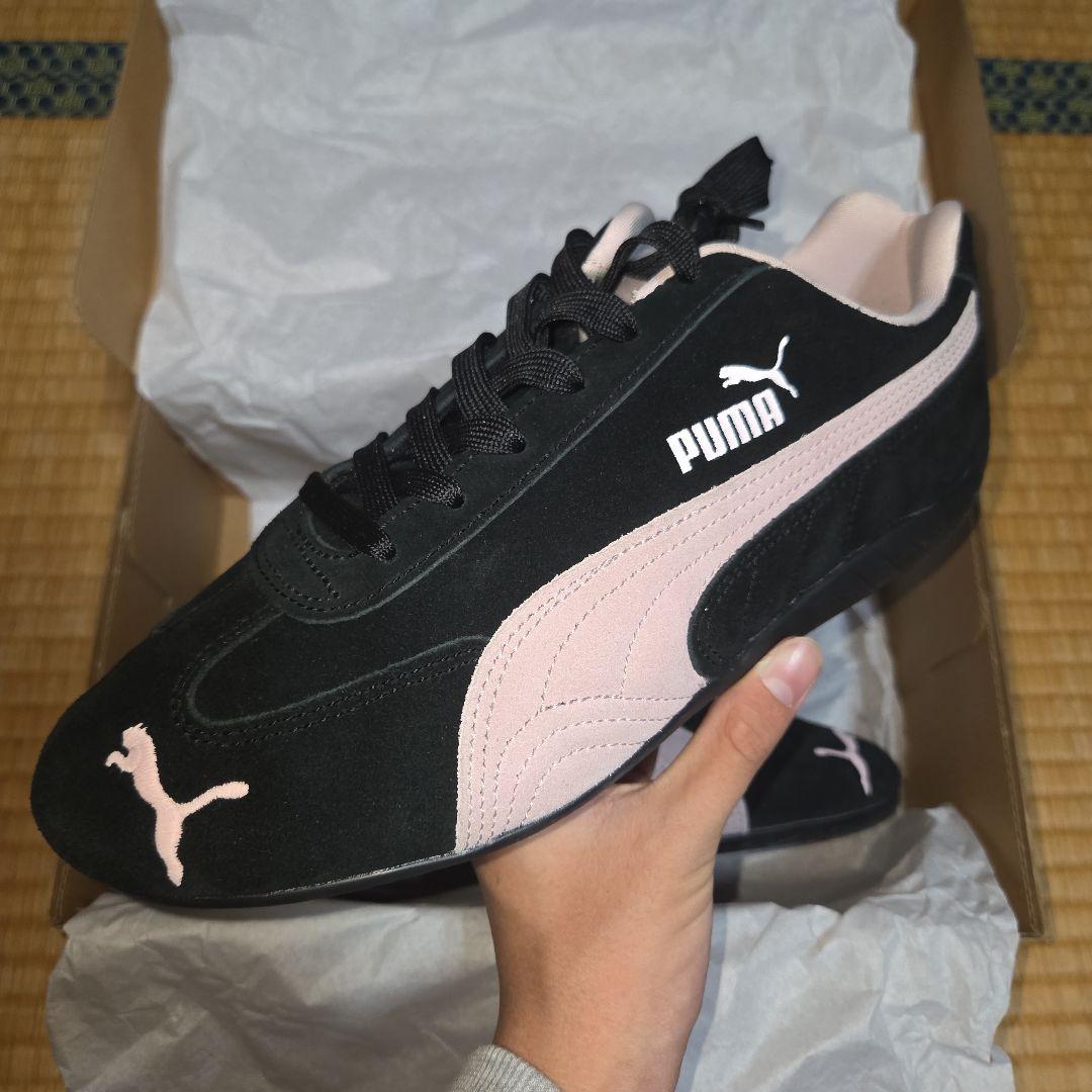 PUMA スピードキャット BLACK PINK
