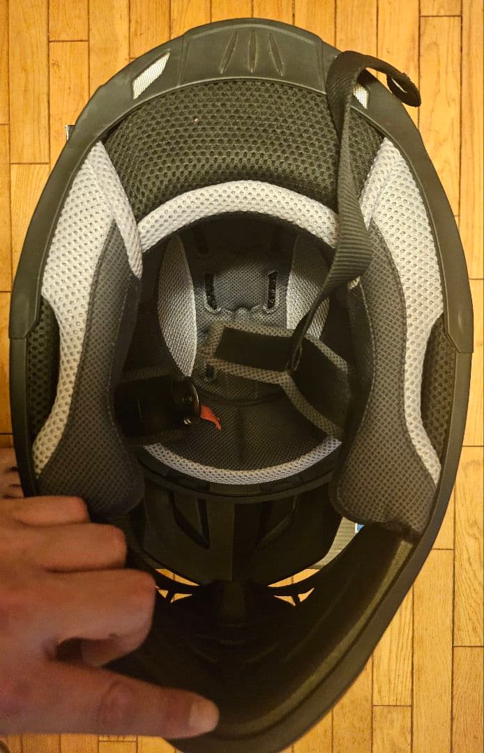 フ*ズ様 カーボンファイバー フルフェイスヘルメット ブラック