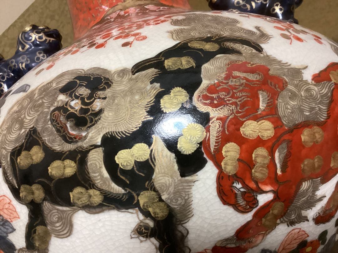 有田焼　伊万里　大壺　インテリア