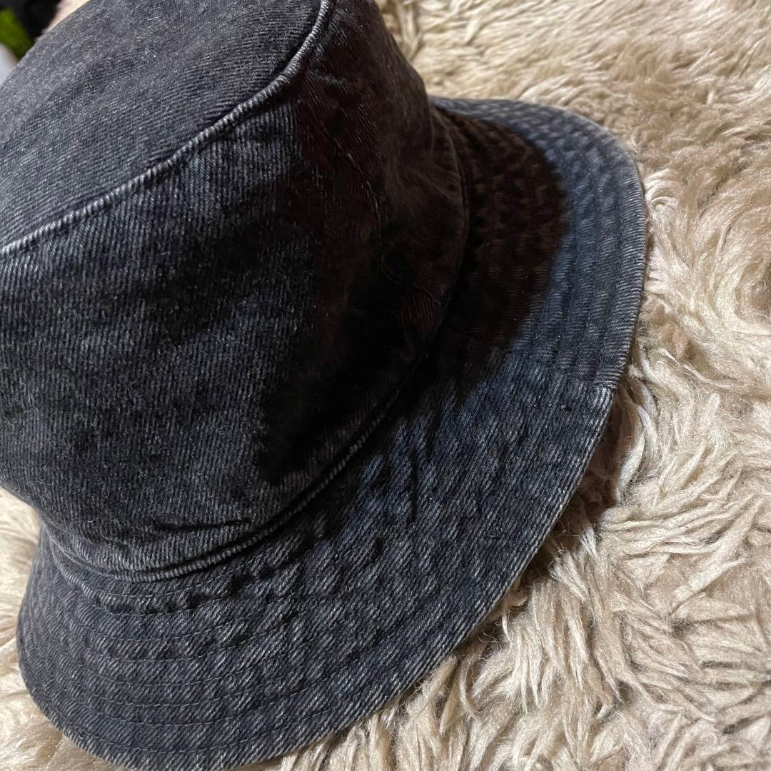 正規品‼︎ セリーヌ　バケットハット　デニム　ブラックCELINE バケハ