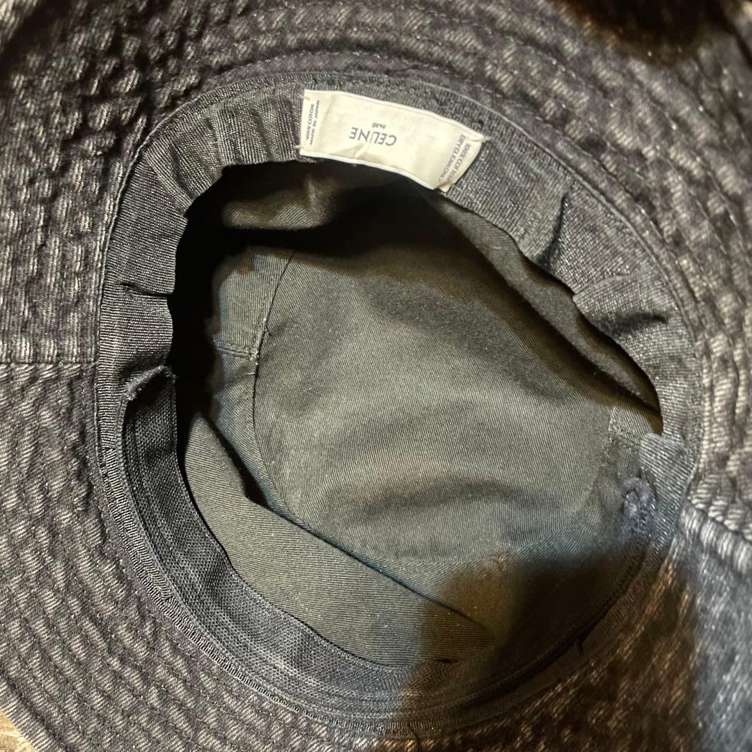 正規品‼︎ セリーヌ　バケットハット　デニム　ブラックCELINE バケハ